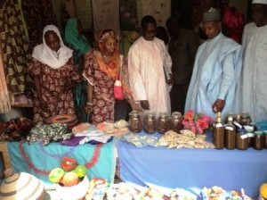 Exposition lors d'une foire