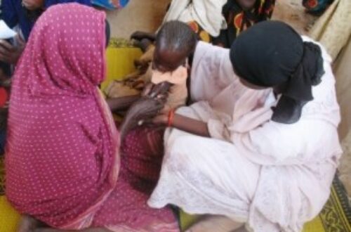 Article : Vaccination contre la rougeole dans le Ouaddaï